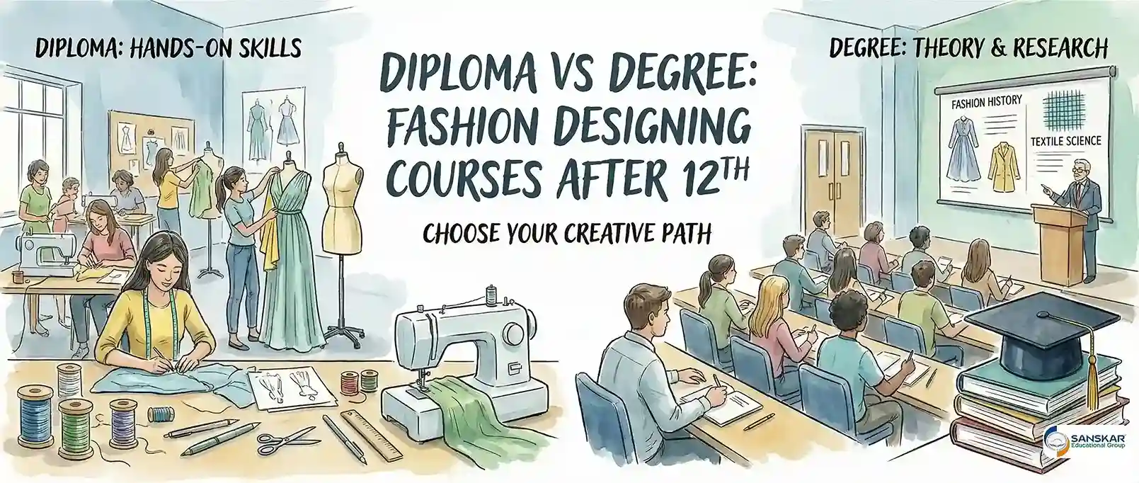 Fashion Designing Courses After 12th